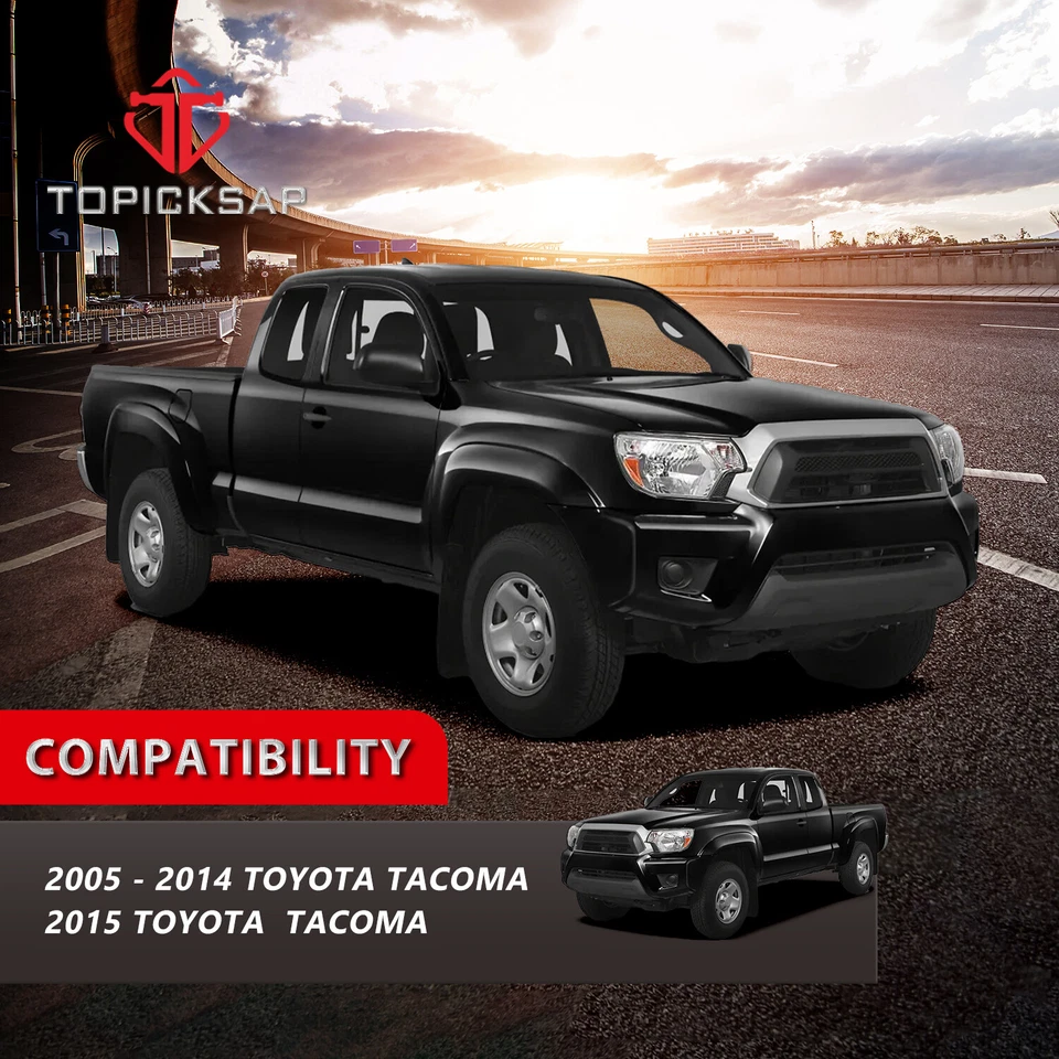 Brazos de control superiores inferiores delanteros con rótulas para Toyota Tacoma 2005-2014 2015 Foto 2 de 4