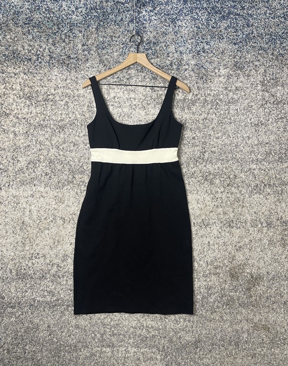 Diane Von Furstenberg Womens Empire Waist Dress Black White Size 8 | eBay Diane Von Furstenberg Womens Empire Waist Dress Black White Size 8 | eBay