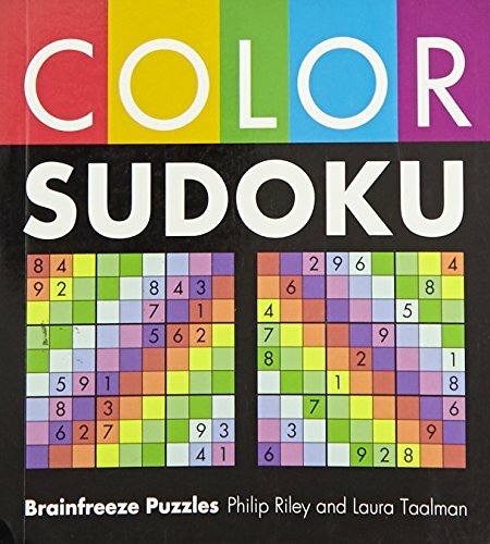 color sudoku by laura taalman and philip riley 2007 trade paperback for sale online ebay