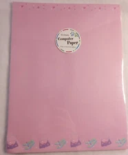 40 Sheets Computer Paper Pink 8.5inx11in