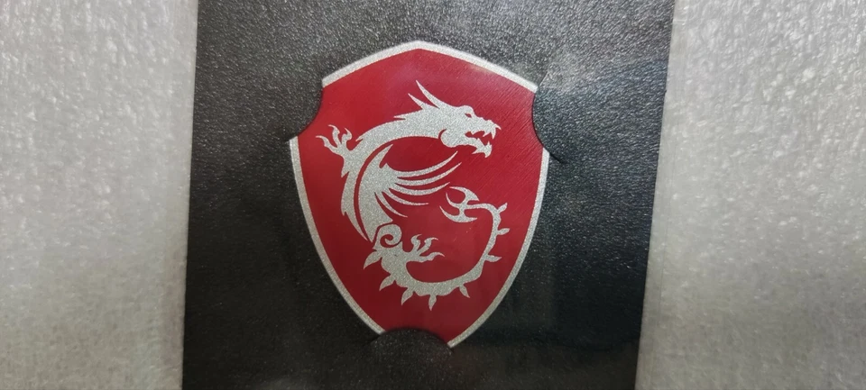 Lot of 10 MSI Sticker Genuine Original MSI Logo Gaming - Image 4 of 4