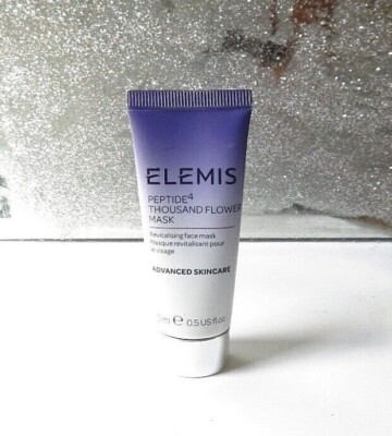 Elemis Peptide4 Thousand Flower Mask 15ml Reisegröße Neu Versiegelt