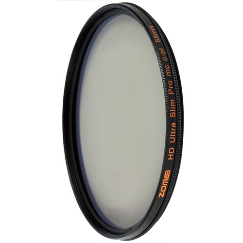 ZOMEI 58mm U-HD Slim MC-CPL Circular Polarizing Filter for Canon Nikon Camera  - Picture 1 of 12