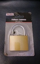 Metal Padlock with 2 Keys 2in./50mm Brand New By  Tool Bench Hardware