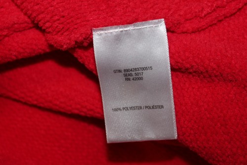 NWOT Basic Editions Medium True Red Sweater and Infinity Scarf Super Soft - Picture 7 of 7