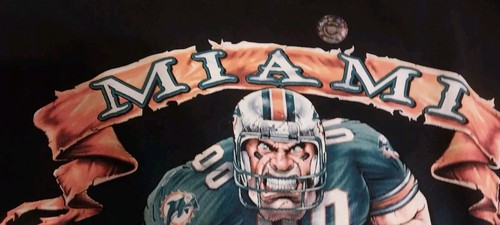 Miami Dolphins sweatshirt sweater XL NEW w/ tags 90s Deadstock Vintage Sweater - Picture 10 of 10