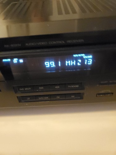 JVC RX-6020VBK 5.1 Dolby Digital Pro Logic II Surround Sound DTS A/V Receiver - Picture 2 of 12