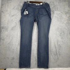 Tommy Hilfiger Mens Adaptive Self-Fastener Seated Fit Pants Navy Blue 36x34