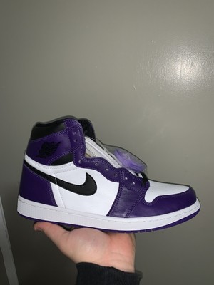 Nueva marca Air Jordan 1 Court Púrpura Talla 11 | eBay