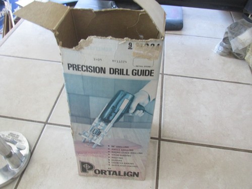 Craftsman Portalign Precision Drill Guide Vintage NEW IN BOX 11224 Sears - Picture 7 of 9