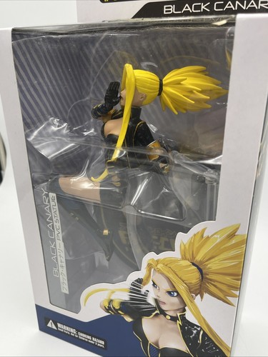DC Direct Ame Comi Black Canary Heroine Series Jack Mathews PVC Statue New - Picture 4 of 8