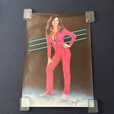 1979 Julie Skates Pro Arts 14-307 Poster Sexy Model Julie Belmonte Vintage