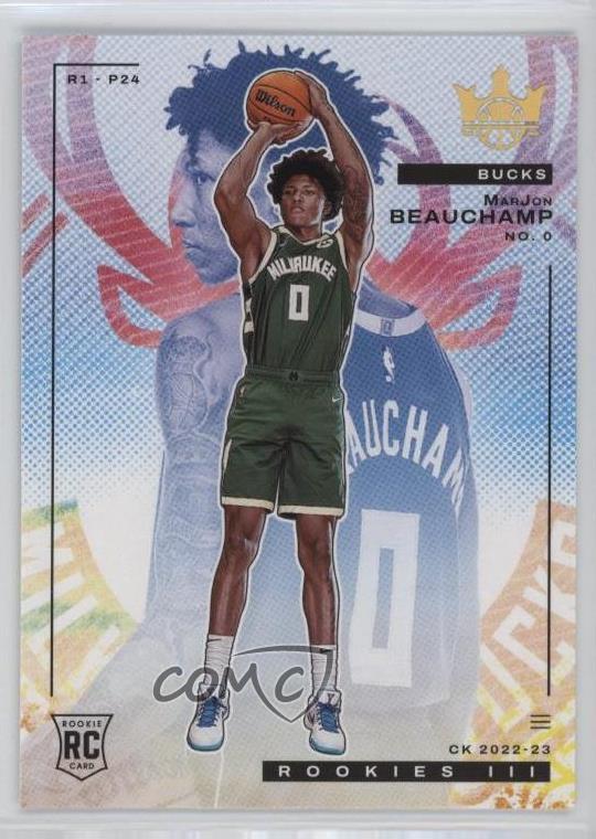 2022-23 Panini Court Kings Rookies III MarJon Beauchamp #150 Rookie RC