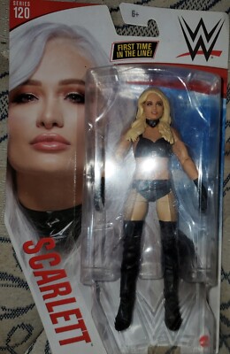 2021 WWE Core Series 120 Figure: SCARLETT (CHASE VARIANT; 1st Time in Line)