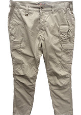 5.11 TACTICAL NWOT  KHAKI LIGHTWEIGHT TAC LITE PRO RIPSTOP CARGO PANTS 42X34