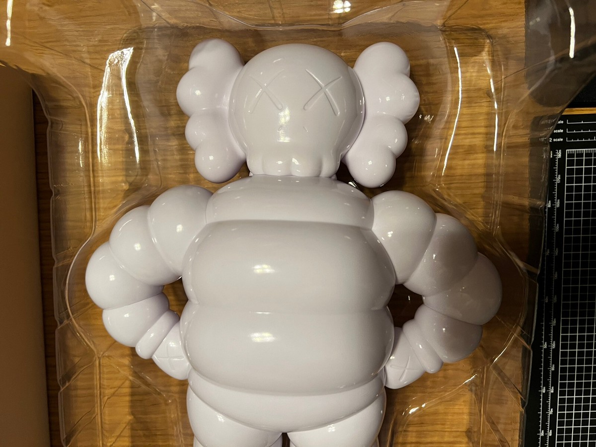 KAWS カウズ #12 KAWS WHAT PARTY WHITE NEW KAWS CHUM Vinyl Figure White 20th Anniversary (2022