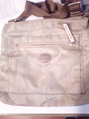 COACH 81432F77408 Signature 2WAY Shoulder Bag PVC  Ladies [Used]