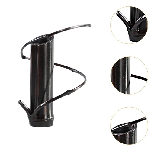Plant Pot Holder Bamboo Vase Tall Desk Planter Organizer Container Flower Vase - Picture 7 of 7
