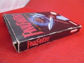 Final Fantasy (Nintendo NES, 1990) COMPLETE w/ Box manual game maps WORKS! #E