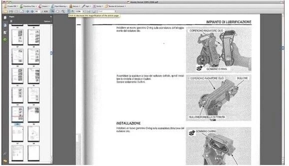 Manual De Taller Honda Hornet CB 600 F (2005-2006) En CD - Imagen 2 de 4