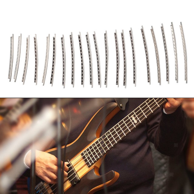 20Pcs Guitar Fret Wires for Acoustic Guitar Supplies Set Luthier Tools