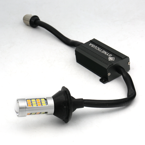 1157 Error Free LED Switchback for 2006-11 Accord/Civic Front Turn Signal Lights - Picture 7 of 11
