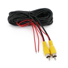 Backup Camera Video Line Car Reverse Rear View Camera Video Extension Cable