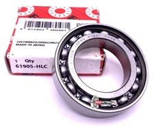 FAG 61905 Deep Groove Ball Bearing, Open Type No Seals 6905 25x42x9 mm