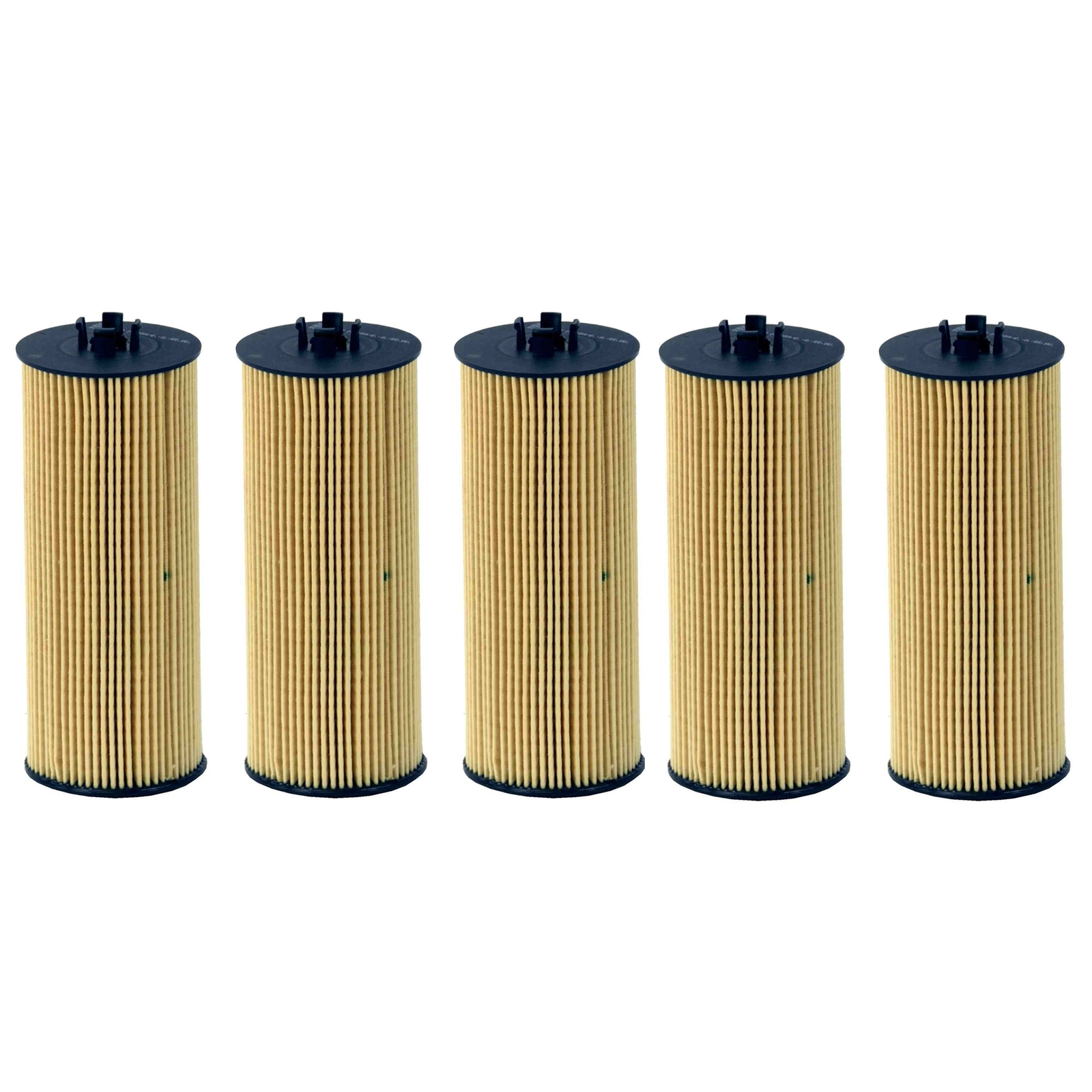 Wix Engine Oil Filter Set Cartridge Lube Metal Free Filt 5 Pieces For