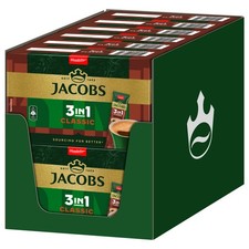 JACOBS L&ouml;skaffee 3in1 Classic 12x10 Sticks l&ouml;slicher Kaffee Instantkaffee 120