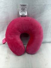 World's Best Youth Travel Neck Pillow By Wolfe Mfg, Pink, One Size, New