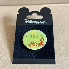 Disney DLP Sequoia Lodge Hotel Logo Pin Chip & Dale Disneyland Paris