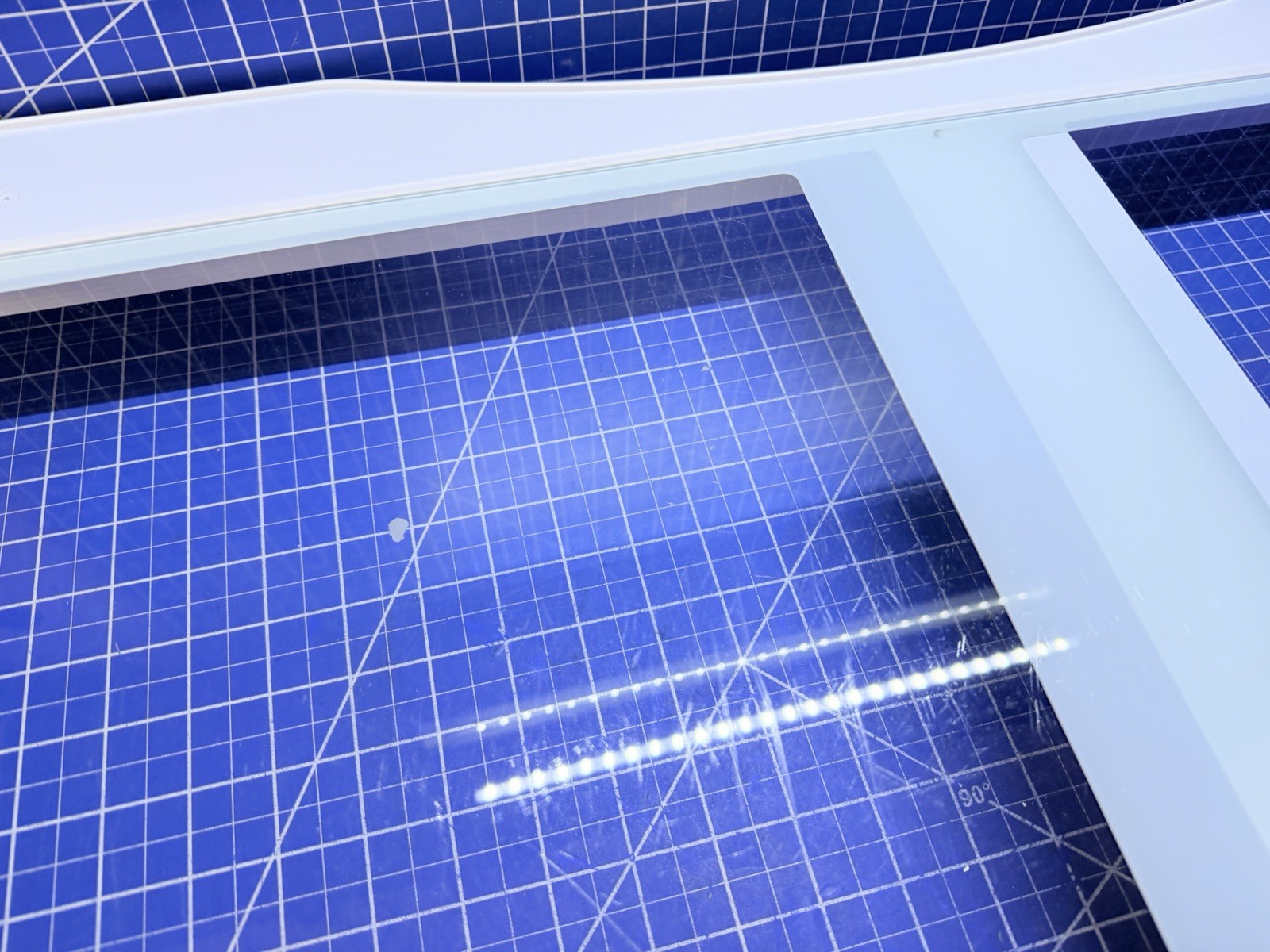 Samsung Refrigerator Glass Crisper Cover P#DA97-06329A