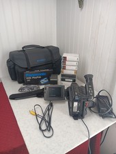 Panasonic Palmcorder PalmSight PV-L657D VHSC 22x Digital Zoom Camcorder Bundle