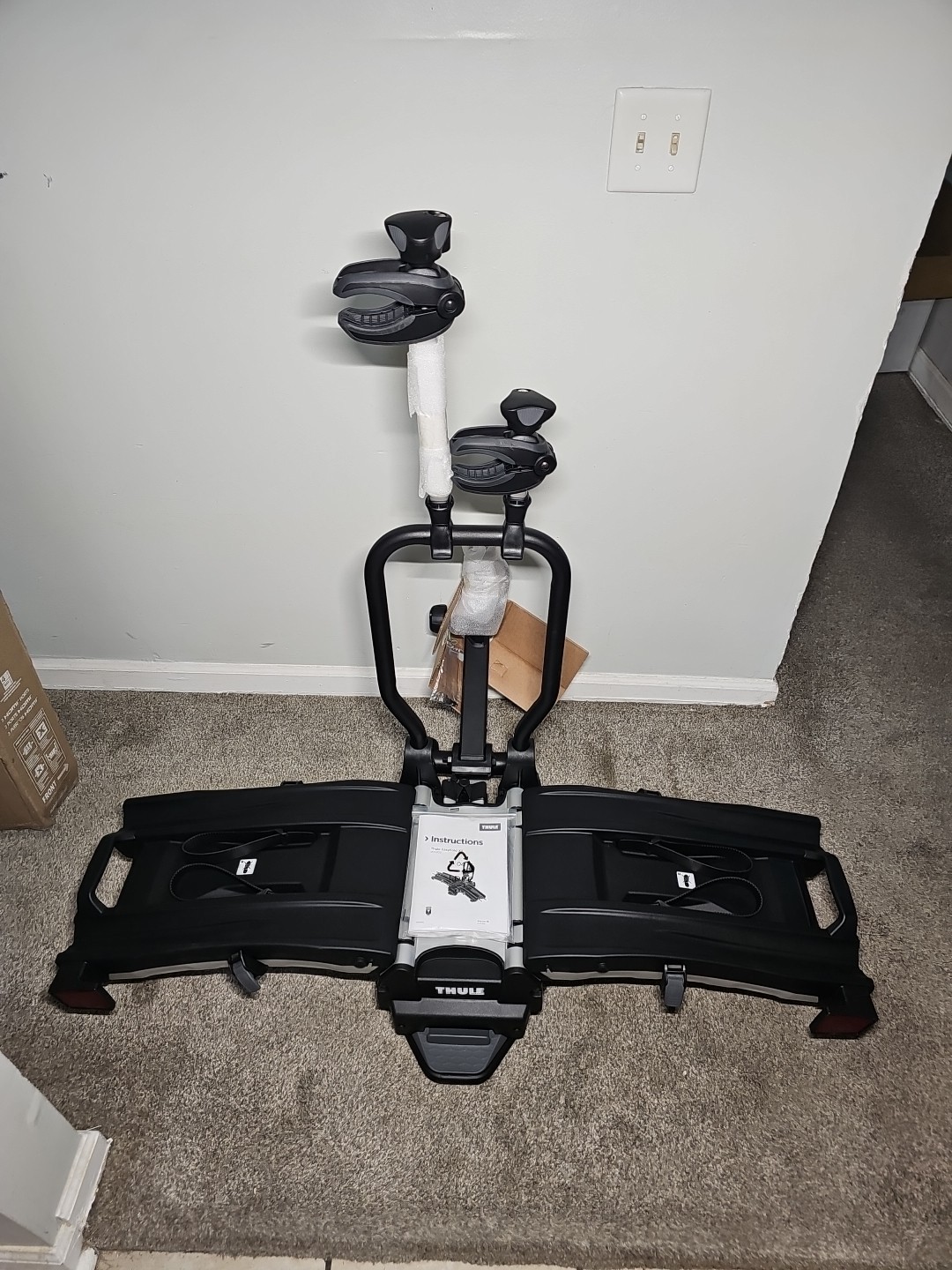 Thule EasyFold XT Hitch Bike Rack - 2-Bike, 1-1/4", 2" Recei