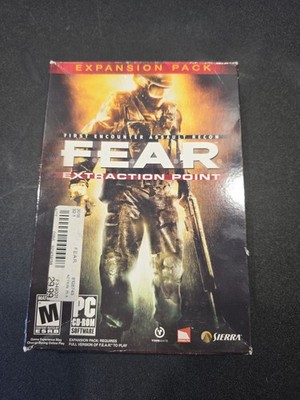 F.E.A.R. Extraction Point (PC, DVD ROM) Complete CIB No Code