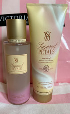 Victoria's Secret Sugared Petals Fragrance Body Mist and Lotion set new