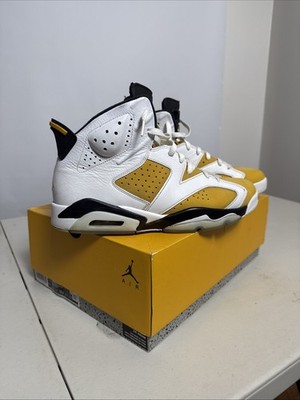 Air Jordan 6 Retro Yellow Ochre Pre-Owned CT8529-170 Size 11