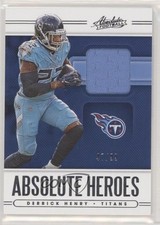 2020 Panini Absolute Absolute Heroes Memorabilia 47/99 Derrick Henry #AH-15 0c6