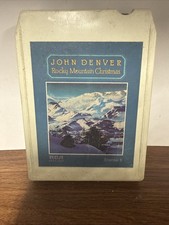 John Denver Rocky Mountain Christmas 8 TRACK Untested (pads?)