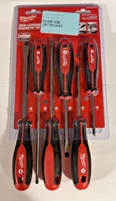 Milwaukee Multi-Bit Screwdriver Set with Cushion Grip (6 Piece)