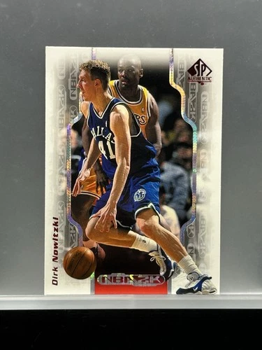 1998-99 SP Authentic #2K9 Dirk Nowitzki NBA 2K Rookie RC