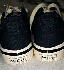 adidas Originals Nizza RF Sneaker Low Top Schwarz/Weiß Schnürung EU 37