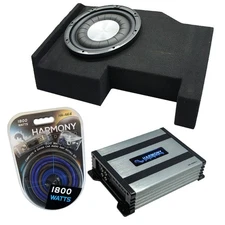 Harmony HA-F124 12" Car Subwoofer Fits 14-18 GMC Sierra Crew Cab w/ HA-A400.1