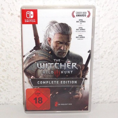 Nintendo Switch Spiel The Witcher III 3 Wild Hunt - Complete Edition Uncut USK18