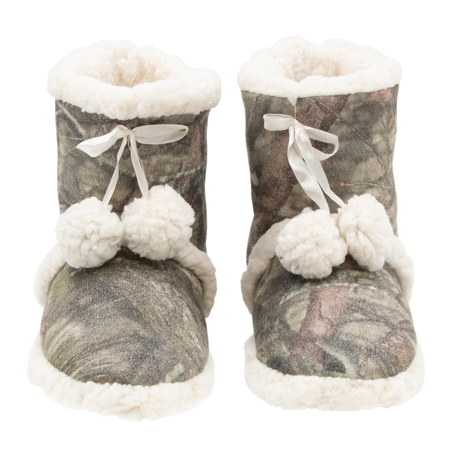 Женские тапочки-пинетки из замшелого дуба в камуфляжной расцветке маленький размер 5-6 2890₽