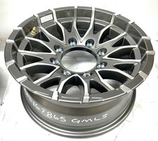 16x7  8 Lug  Gunmetal Gray  Aluminum  Eagle  Trailer Wheel   16851  167865 GMLS