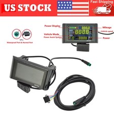 24V/36V/48V/60V E-Bike SW900 LCD Display Pane...