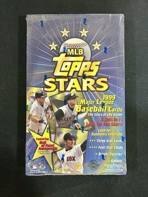 1999 Topps Stars Baseball Factory Sealed Hobby Box 24 Packs HOF Autographs Auto