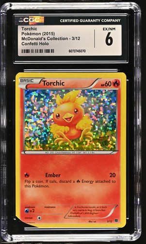 Torchic graded CGC 6 for sale on eBay